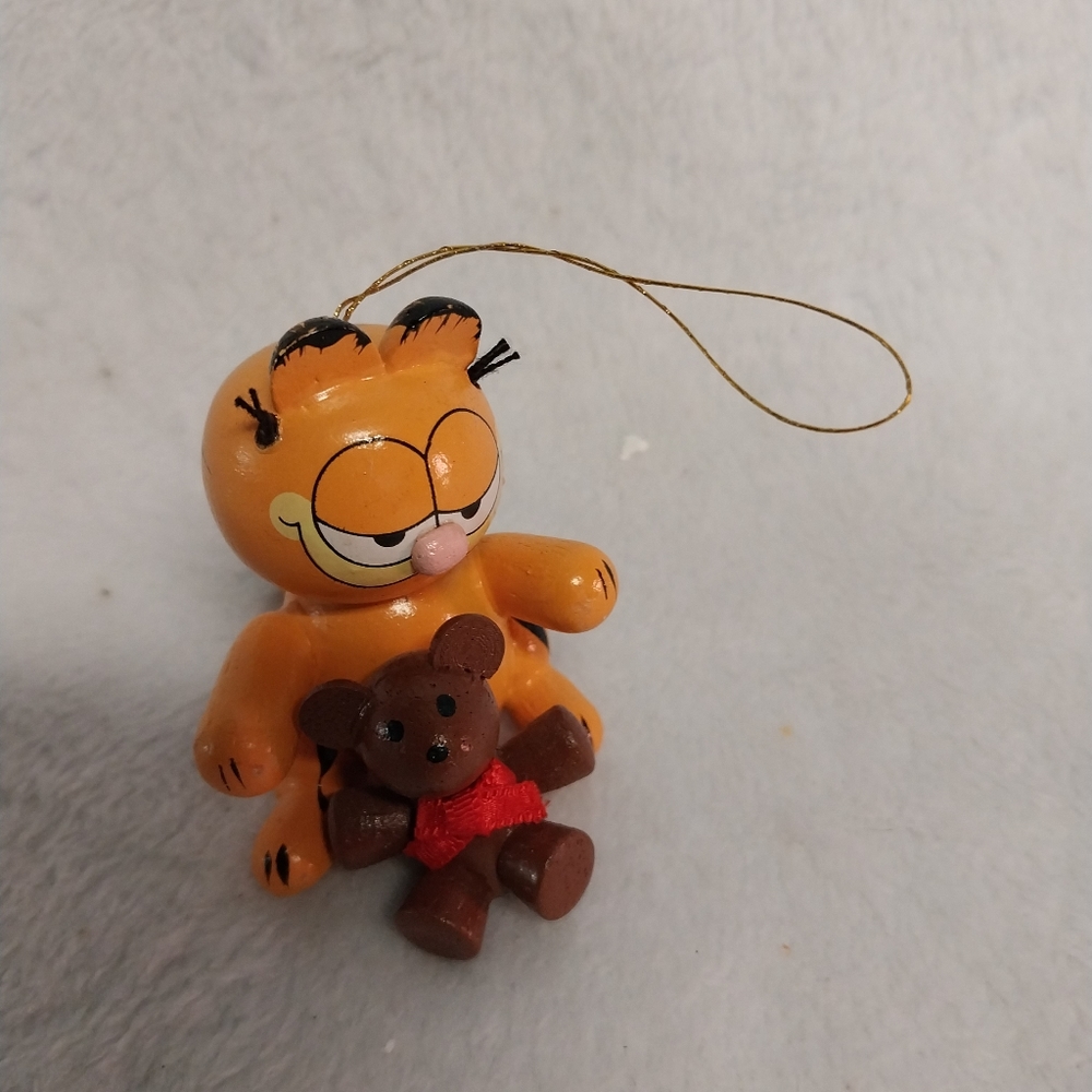 Vintage Garfield christmas ornament